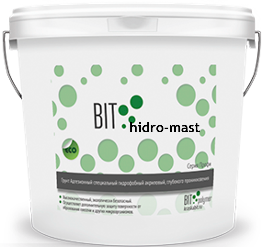 Мастика hidro-mast ГИДРОМАСТ гидроизоляционная